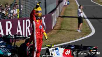 Sprint von der Pole aus: Hamilton rettet zum Entzücken seiner Heimfans einen Mini-Vorsprung