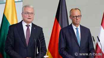 Merz respektiert Entscheidung: Litauen will Stationierungsverbot für Atomwaffen kippen