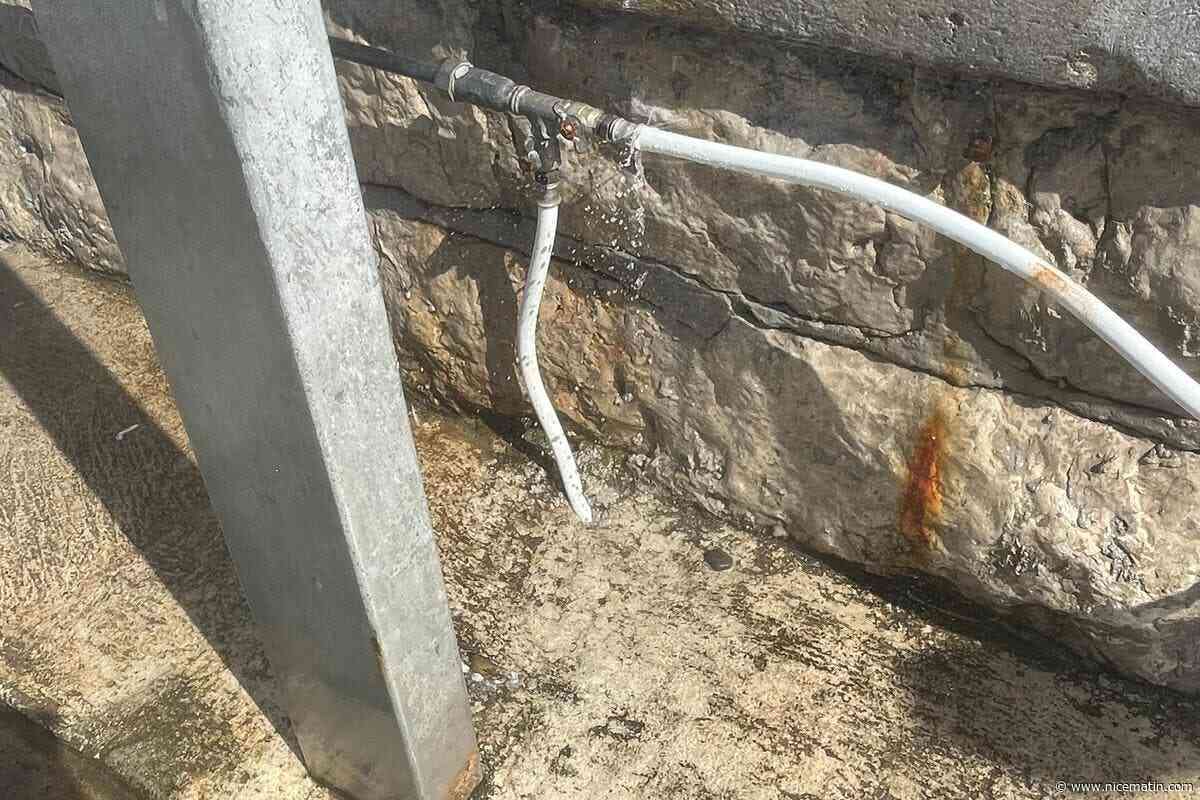 Pourquoi l’eau coule-t-elle en continu depuis plus d’une semaine sur une plage de Nice?