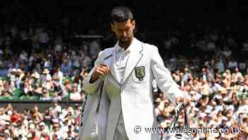 Annabel Croft delivers 'bad news' to Novak Djokovic immediately after Wimbledon win