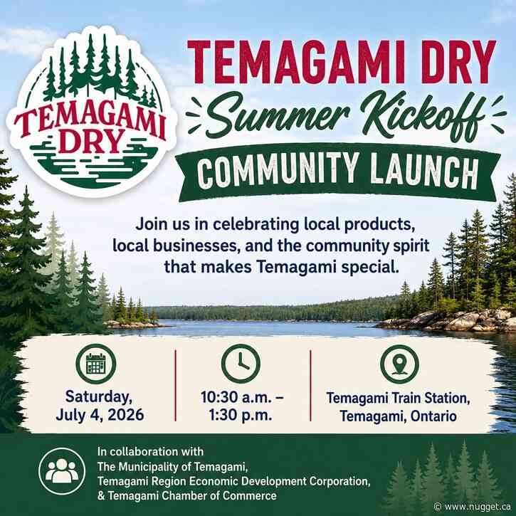 Celebrating the return of Temagami Dry in where else, but Temagami on Saturday