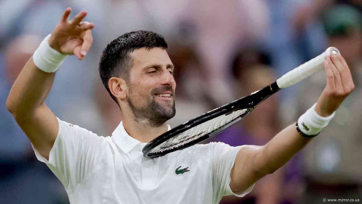 Novak Djokovic's behaviour at Wimbledon called out as BBC star says he 'went too far'