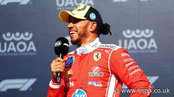 Hamilton on sprint pole: 'Team just won't let up'