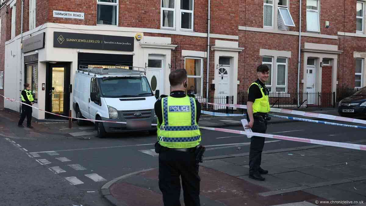 Burglar told to expect prison for role in botched Newcastle jewellery shop ram-raid that caused £100k damage