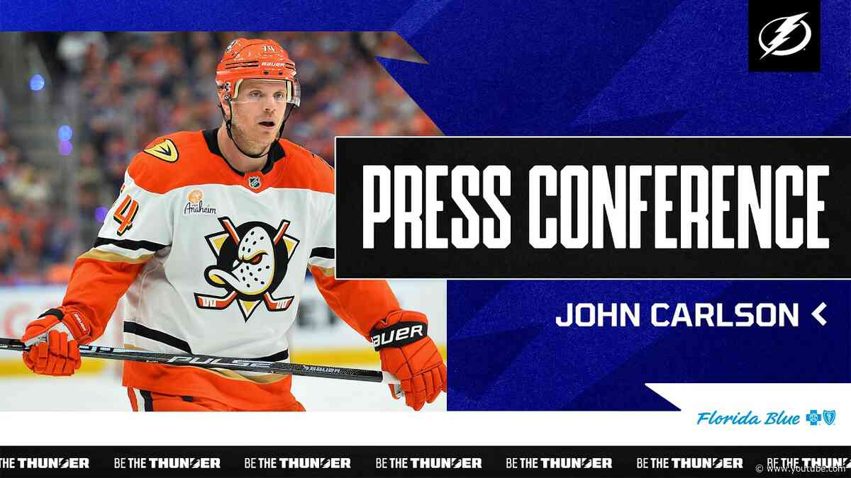 Live | John Carlson Press Conference