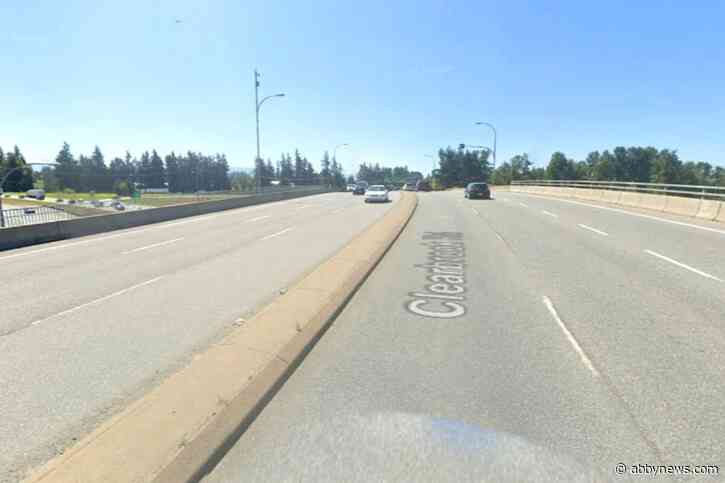 Lane reduction planned for Clearbrook Road overpass in Abbotsford