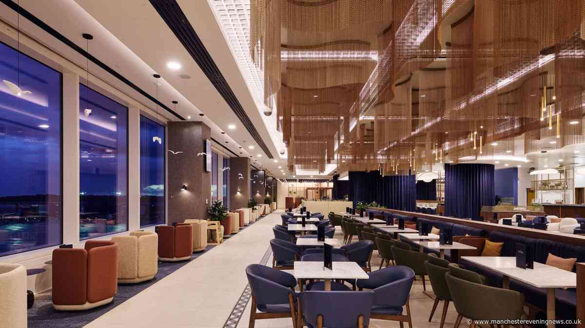 Manchester Airport opens new premium lounge featuring carvery as prices starting from £57.99 revealed