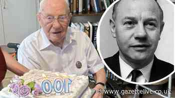 Former Gazette newshound hits headlines himself - celebrating his 100th birthday