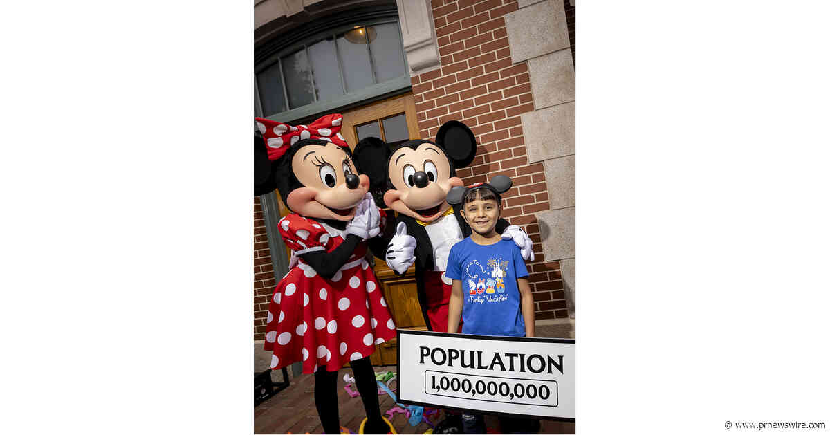 Disneyland Resort Welcomes One Billionth Guest