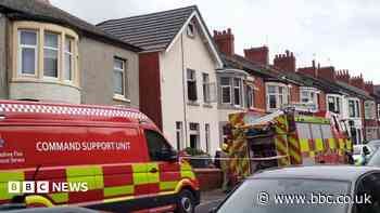 Man and boy critically hurt in house fire