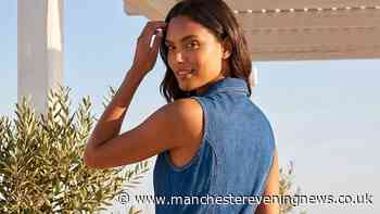 I found the perfect £30 denim summer dress 'for any age' - it slims the waistline