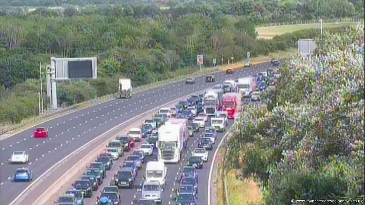 M6 RECAP as all traffic held after 'multi-vehicle' incident on carriageway