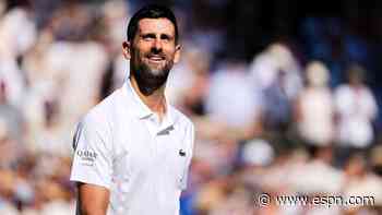 Djokovic ties Federer with 105th Wimbledon win