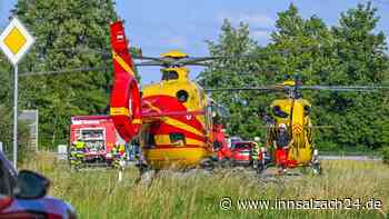 Zwei Jugendliche bei Motorradunfall schwer verletzt – Hubschrauber im Einsatz