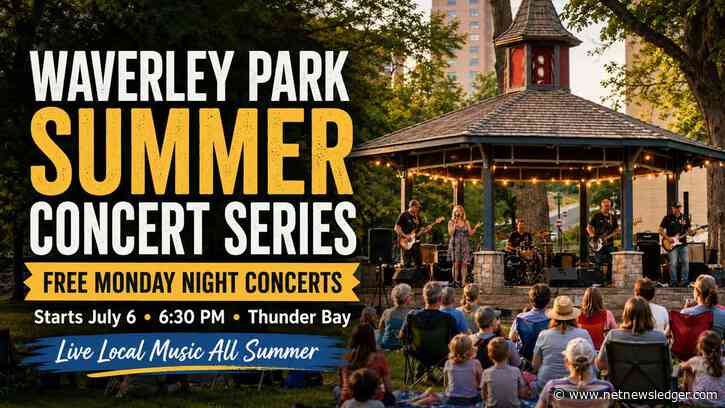 Free Waverley Park Summer Concert Series returns July 6 with local Thunder Bay musicians