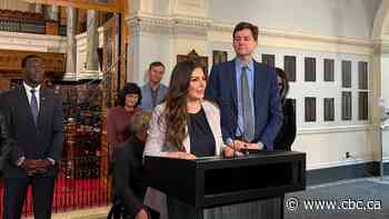 Former B.C. Conservative turned Independent MLA Amelia Boultbee crosses the floor to the NDP