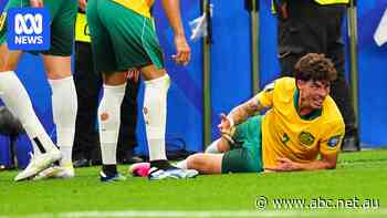 Live: Star Aussie injured by 'terrible tackle' as Socceroos trail Egypt