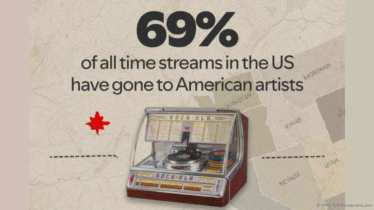 69% of Spotify Streams In the US Come from American Artists, Latest Data Reveals