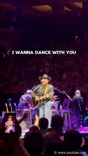 Who are you spinning around the dance floor to this song? #IJustWantToDanceWithYou #GeorgeStrait