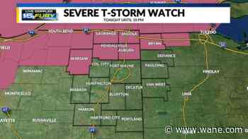 Tracking a few strong storms this evening