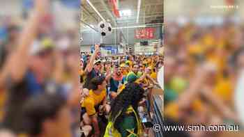 Rowdy Aussie fans take over Walmart
