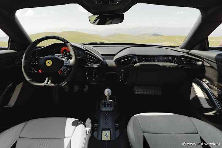Magische schakelcoulissen keren terug bij Ferrari: 12 Cilindri Manuale
