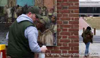 Court says the U.S. can install historical panels at the site of Washington's Philadelphia home