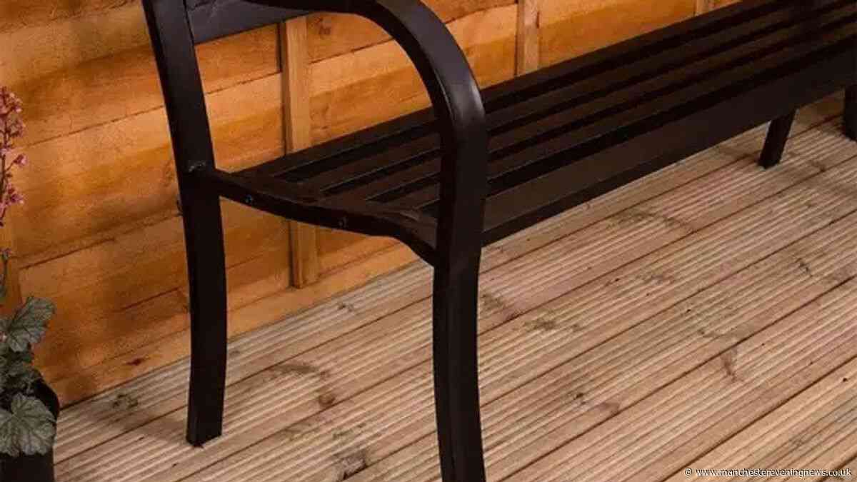 I found a vintage-style £145 garden bench reduced to £48 that 'lasts for years'