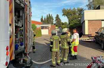 Feuerwehr Kalkar: Wohnungsbrand In Kalkar Appeldorn