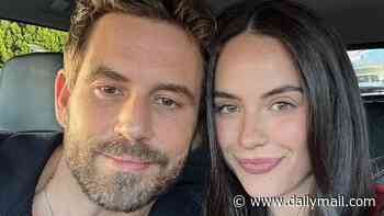 Bachelor vet Nick Viall, 45, and wife Natalie Joy, 27, welcome 'rainbow' twins after revealing past miscarriages