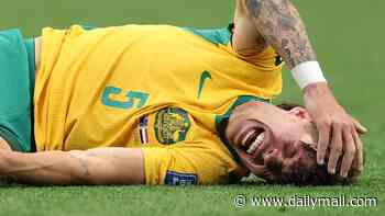 Socceroos star's World Cup ends in agony with severe knee injury after shocking tackle from Egypt