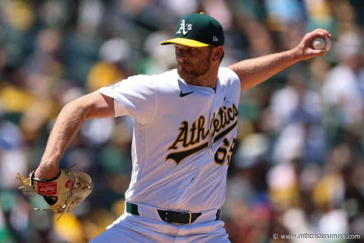 Athletics Designate Matt Krook, Geoff Hartlieb For Assignment