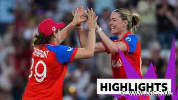 Sciver-Brunt stars as England beat SA to reach World Cup final