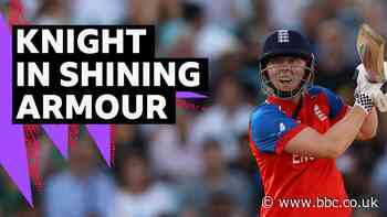 England's ever-reliable Knight steps up again with vital half-century