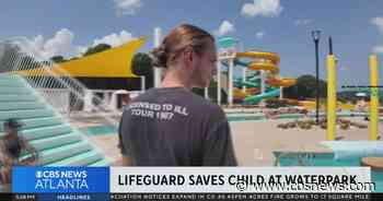 Georgia lifeguard saves child from drowning at waterpark
