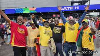 The friends who drove from Ghana to the World Cup
