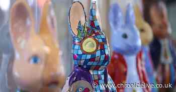 22 first look pictures of the Peter Rabbit sculptures set to hop into Tyneside