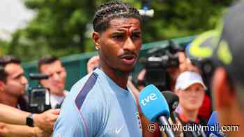 Marcus Rashford is NOT focusing on his Manchester United future while at the World Cup