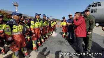 Bomberos de Quito retornan a Ecuador tras rescatar a dos sobrevivientes de los sismos en Venezuela