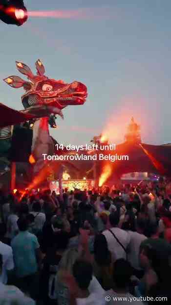 14 days left until Tomorrowland Belgium.