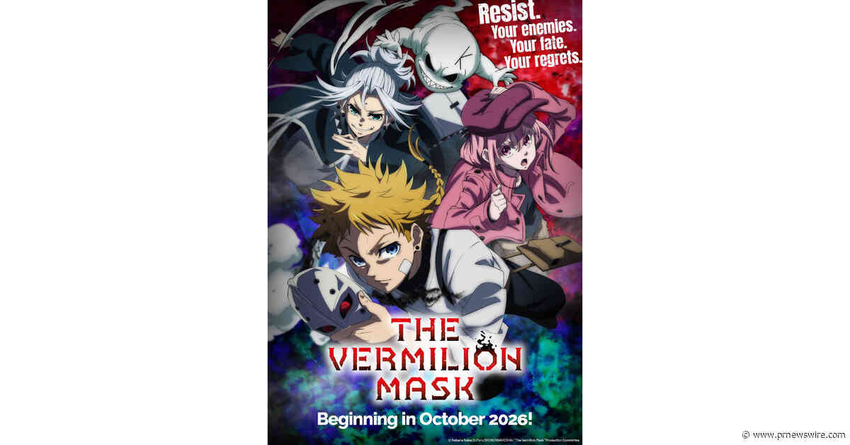 The Vermilion Mask Unmasks First Main PV and Voice Cast Ahead of October 2026 Premiere