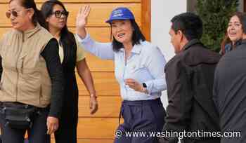 Conservative candidate Keiko Fujimori wins Peru's presidential election in a runoff