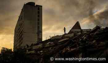 Fallout from Venezuela's earthquakes turns political as opposition leader Machado seeks return