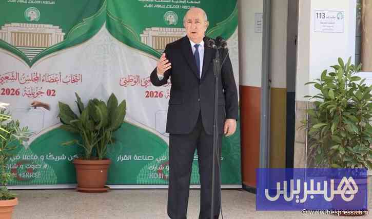 اسليمي: المخابرات الجزائرية تقف وراء "سردي