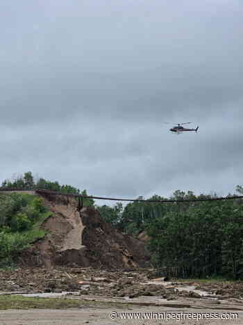 Flooding leaves rail line near Roblin teetering