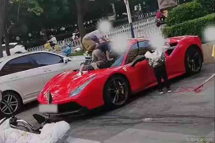 Kids Scratched A $764,000 Ferrari And The Parents Offered $1000