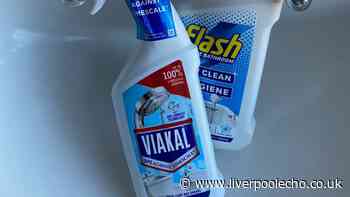 I tried Viakal and Flash bathroom cleaner to remove limescale — 1 was best