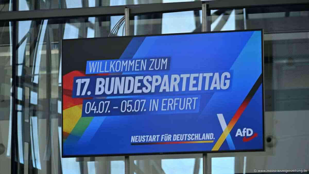 AfD-Parteitag beginnt - umfangreiche Proteste erwartet
