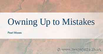 The errors of our ways