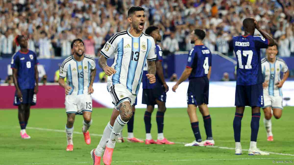 WK-sprookje Kaapverdië ten einde na spectaculaire verlenging tegen Argentinië